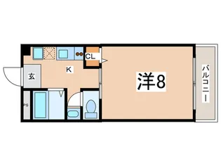 北ウイング【3階】の間取り