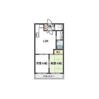 アーバニティ香ヶ丘【3階】の間取り