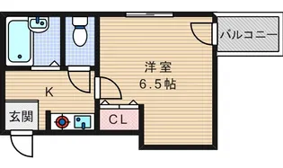 トレヴィの泉【1階】の間取り