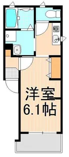 ブラン北千住【2階】の間取り