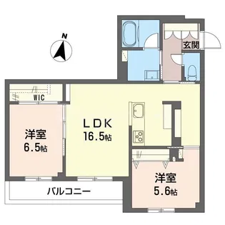 アリア カルマティ【3階】の間取り