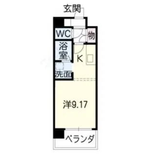 クレスト姫宮【3階】の間取り