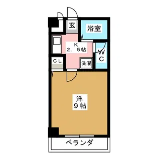 コスモスガーデンII【3階】の間取り