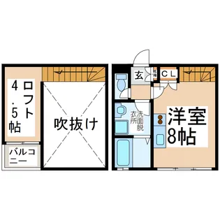 桜ハイツ【2階】の間取り