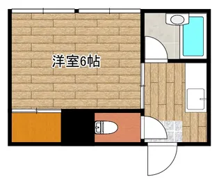 鹿児島県鹿児島市唐湊4【アパート】の間取り