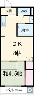 アイビュー東川口【3階】の間取り