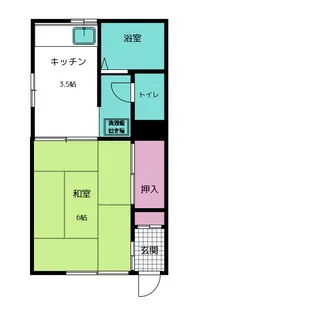 南ハイツ【1階】の間取り