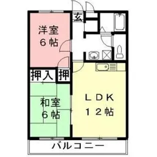 Little Wing【4階】の間取り