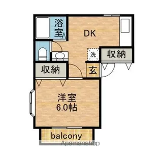 エルヴィーナ宮津台【1階】の間取り