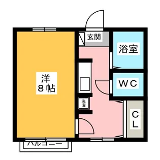レトア橋本【2階】の間取り