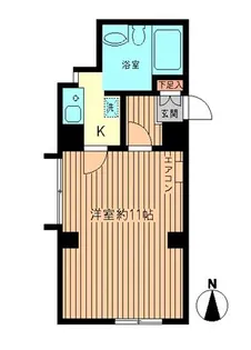 東京都練馬区中村1【マンション】の間取り