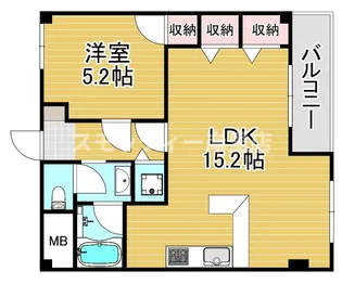IKOS台場【4階】の間取り