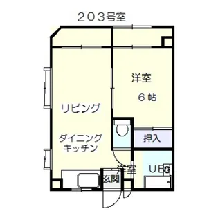 ルネ関町【3階】の間取り