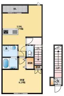 camminoVI【2階】の間取り