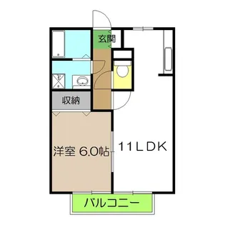 かもべ宮ノ丸【1階】の間取り