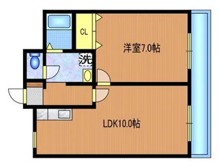 グランシャリオ【2階】の間取り