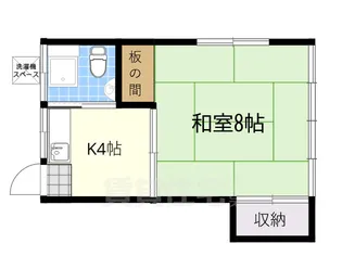 寿ハイツ【1階】の間取り