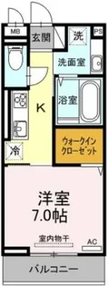 アイリーブ南佐古【2階】の間取り