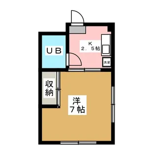 第2セイカマンション【1階】の間取り