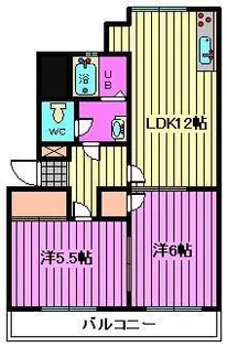 ONE’S東大成【1階】の間取り