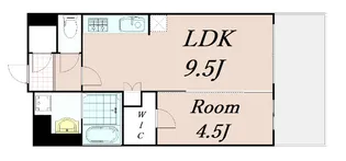 1LDKの間取り画像