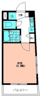 第6千代鶴ビル【3階】の間取り