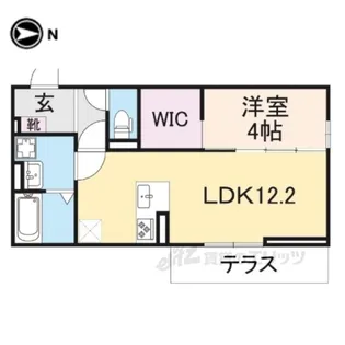 ルシール西岩田【2階】の間取り