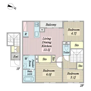 Rock Shieldの間取り