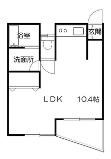センチュリー21 神之山【4階】の間取り