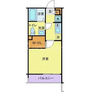 千葉県松戸市岩瀬【マンション】の間取り
