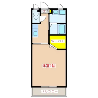コーポ奈良 III【1階】の間取り