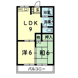 フォルム島崎【1階】の間取り
