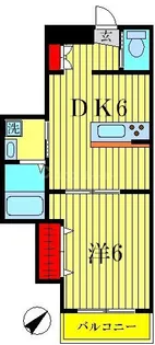 コルティーブ【1階】の間取り