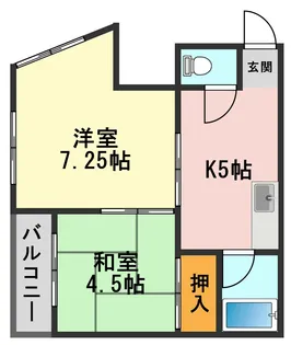 東京都江戸川区西小岩1【マンション】の間取り