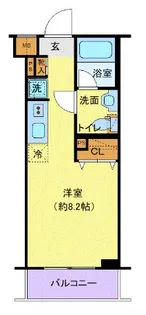 神奈川県横浜市港北区綱島東3【マンション】の間取り