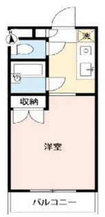 東京都八王子市東中野【マンション】の間取り