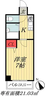千葉県市川市南行徳4【マンション】の間取り