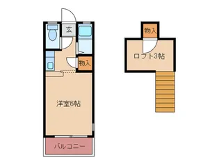 グレイス美和台【2階】の間取り