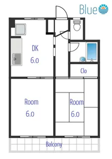 ビラ・トレンディ【2階】の間取り
