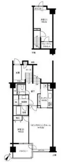 参宮橋マンション【3階】の間取り