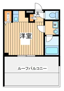 1Rの間取り画像