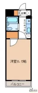 埼玉県富士見市鶴馬1【アパート】の間取り