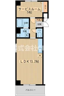 行徳倶楽部【6階】の間取り
