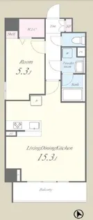 東京都中野区鷺宮1【マンション】の間取り