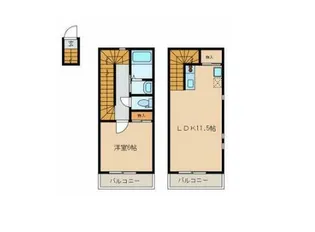 リオン自由が丘【3階】の間取り