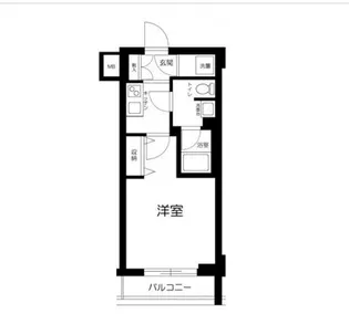 AXAS文京東大前【2階】の間取り