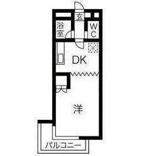 東照宮レジデンス【4階】の間取り