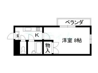 サンヴェール七条【2階】の間取り