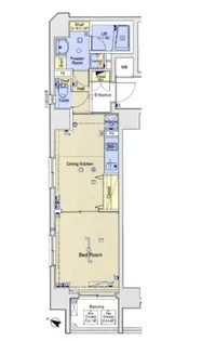 東京都千代田区岩本町2【マンション】の間取り