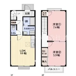 静岡県浜松市浜名区細江町三和【一戸建】の間取り